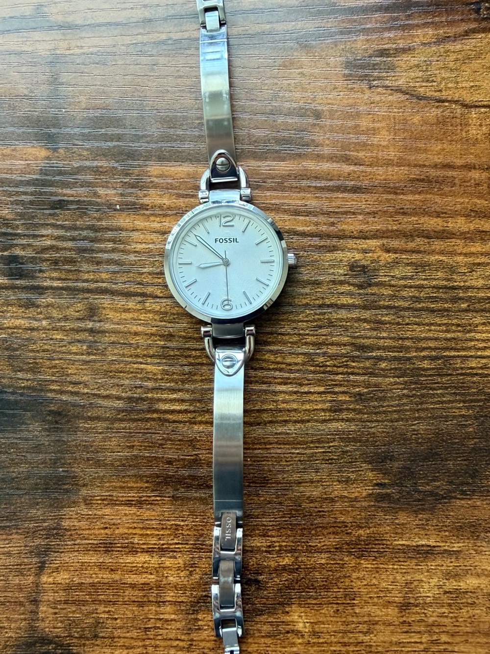 Fossil Women's Silver Slim Bracelet Watch